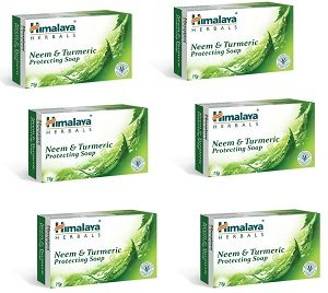 Himalaya Herbals Neem and Turmeric Soap 125g x 6 worth Rs.348 for Rs.219 – Amazon