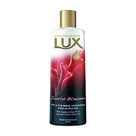 LUX Shower Gel, French Rose Fragrance & Almond Oil Bodywash, With Glycerine For Soft & Glowing Skin, Paraben Free, 245 ml 