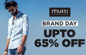 Brand Day Offer: Mufti Clothing up to 65% Off @ Flipkart
