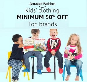 Popular Brands Kids Clothing - Minimum 50% off