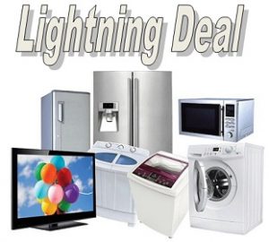 Lightning Deal on Large Appliances – TV, Air Conditioners, Washing Machines, Refrigerators – Amazon