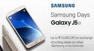 Samsung Galaxy J5 – 6 (New 2016 Edition) – Flat Rs.1,000 Extra Off for Rs.9,990 @ Flipkart