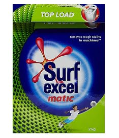 Surf Excel Matic Top Load Detergent Powder 2 kg worth Rs.480 for Rs.330 – Amazon