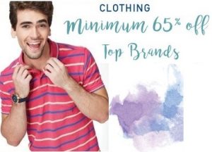 Mens Top Brands Clothing - Minimum 65% off