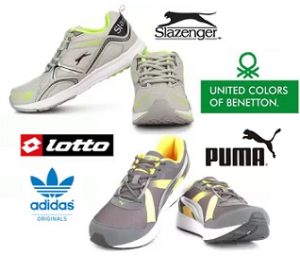 PUMA, UCB, Lotto, Slazenger Shoes - Minimum 60% Off