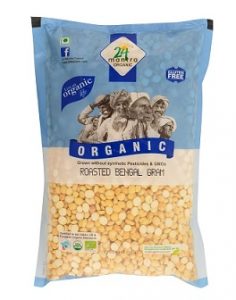 24 Mantra Organic Roasted Bengalgram Dal, 500g worth Rs.120 for Rs.90 – Amazon