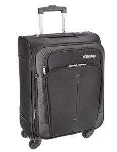 American Tourister Crete Polyester 55cms Black Softsided Carry-On worth Rs.7200 for Rs.3240 – Amazon