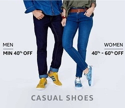 Men / Women Casual Shoes - Minimum 50% Off