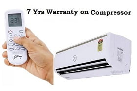 Godrej 1.5 Ton 5 Star Split Inverter Convertible 5-in-1 Cooling With Anti-Virus Protection AC (Copper Condenser)