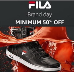 Fila Men Clothing & Footwear - Minimum 50% off