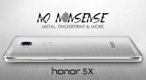 Honor 5X (2GB RAM, 16 GB ROM, 4G) with Fingerprint Scanner 2.0