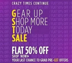 Myntra End of Reason Pre-GST Sale: Flat 50% – 80% off on Clothing, Footwear & Accessories