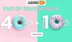 Myntra End of Reason Sale - Min 40% off on Clothing, Footwear & Accessories