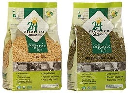 Organic Pulses: Up to 35% Off on Tur Dal, Moong Dal, Chana Dal @ Amazon