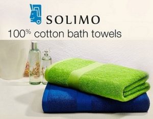 Solimo Towel Sets – Flat 25% – 60% off – Amazon (Limited Period Deal)