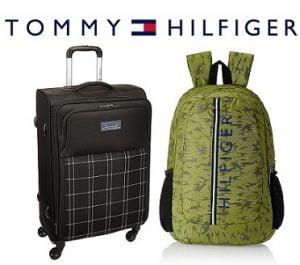 Flat 50% Off on Tommy Hilfiger Luggage, Backpacks, Wallets  @ Amazon