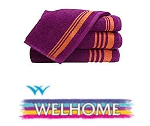 Welhome Bath Towels – up to 50% off – Amazon (Limited Period Deal)