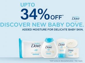 Baby Dove Products – Up to 34% Off – Firstcry