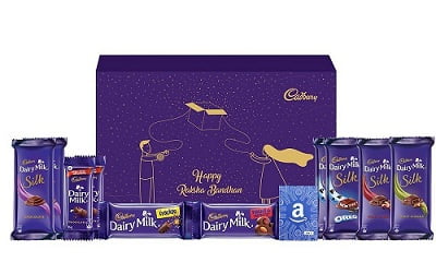 Cadbury Rakhi Special Assorted Chocolate Gift Pack, 476g (Brother to Sister, with Amazon Gift Card Rs.501 Inside) for Rs.932 – Amazon