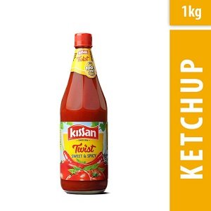 Kissan Sweet and Spicy Ketchup, 1000g