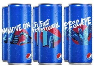 Pepsi Soft Drink Can 250ml each (Pack of 6)