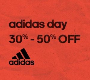 Adidas Day - Flat 30% - 50% off on Clothing, Footwear & Accessories