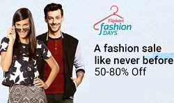 Flipkart Big Freedom Fashion Sale: Flat 50% - 80% discount