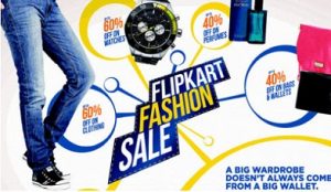 Flipkart: Clothing, Footwear, Bags, Computer – Upto 60% + Buy 2 Get 20% Extra Off + Buy 3 or more Get 30% Extra Off