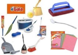 GALA Home Cleaning Utilities (Mop, Brooms, Scrubber, Wiper, Cloth Brush) - Up to 50% Off