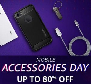 Up to 80% off on Cables, Power Banks, Memory Cards, Covers, Headphones
