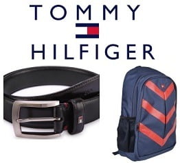 Tommy Hilfiger Belts, Wallet & Backpacks – Minimum 50% Off (Limited Period Deal)