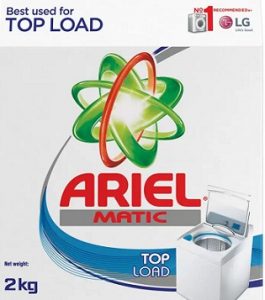 Ariel Matic Top Load Detergent Powder 2 kg worth Rs.540 for Rs.434 – Amazon