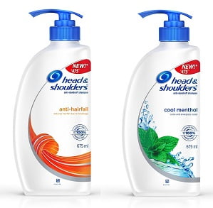Head & Shoulders Anti-hairfall Shampoo 650ml worth Rs.450 for Rs.376 – Amazon
