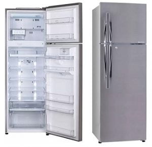 LG 260 L 2 Star Inverter Frost-Free Standard Double Door Refrigerator (GL-N292RDSY)