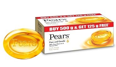 Pears Pure and Gentle 125g (Pack of 5) worth Rs.392 for Rs.262 – Amazon