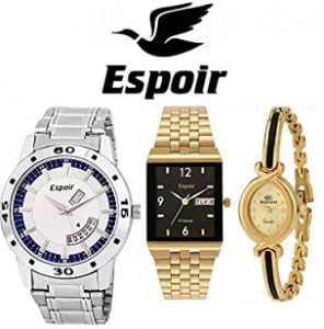 Espoir Men’s / Women’s Watches – Minimum 70% off starts from Rs.299