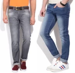 Men Branded Jeans - Flat 60% - 80% off starts Rs.259
