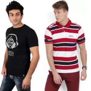 Steal Deal: Great Discount on Men’s Branded T-shirts starting Rs.282
