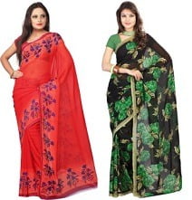 Festive Collection of Sarees: Minimum 60% Off starts from Rs.224 @ Amazon (Limited Period Offer)