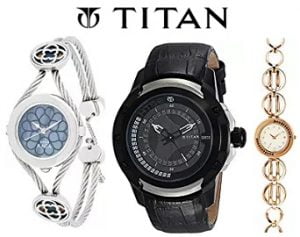 Titan Watches for Men’s / Women’s – Flat 50% off – Amazon