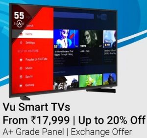 Vu SMART LED Television - Up to 50% off