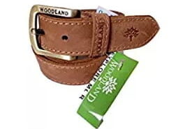 Woodland Mens Casual Leather Belt