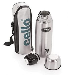 Cello Lifestyle Double Wall 750 ml Flask for Rs.763 – Amazon