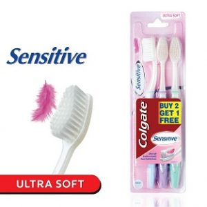 Colgate Sensitive Toothbrush - Buy 2 get 1 Saver 