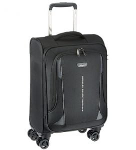 Eminent Evoque Nylon 58 cms Black Softsided Carry-On worth Rs.10,073 for Rs.3,116 – Amazon