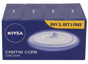 Nivea Creme Care Soap (75g x 4)