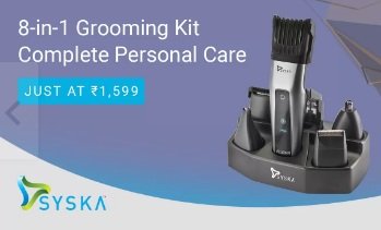 syska ht3052k grooming kit