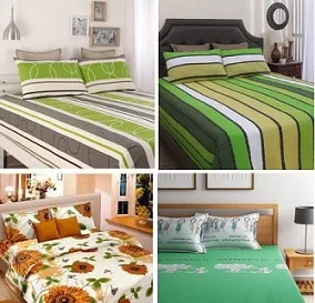 Cotton Bedsheets - Min 50% off