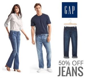 GAP Men’s & Women Jeans – Flat 50% Off – Amazon Exclusive