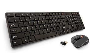 Amkette Primus V2  2.4 GHz Wireless Keyboard and Mouse